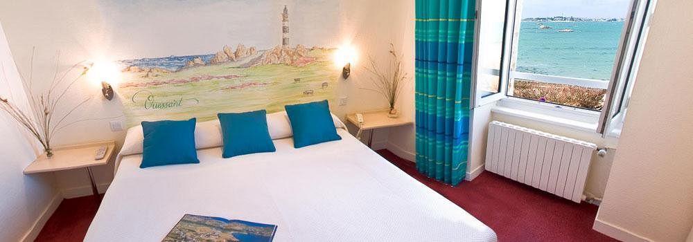 Hotel Aux Tamaris - Vue Mer Роскофф Екстер'єр фото